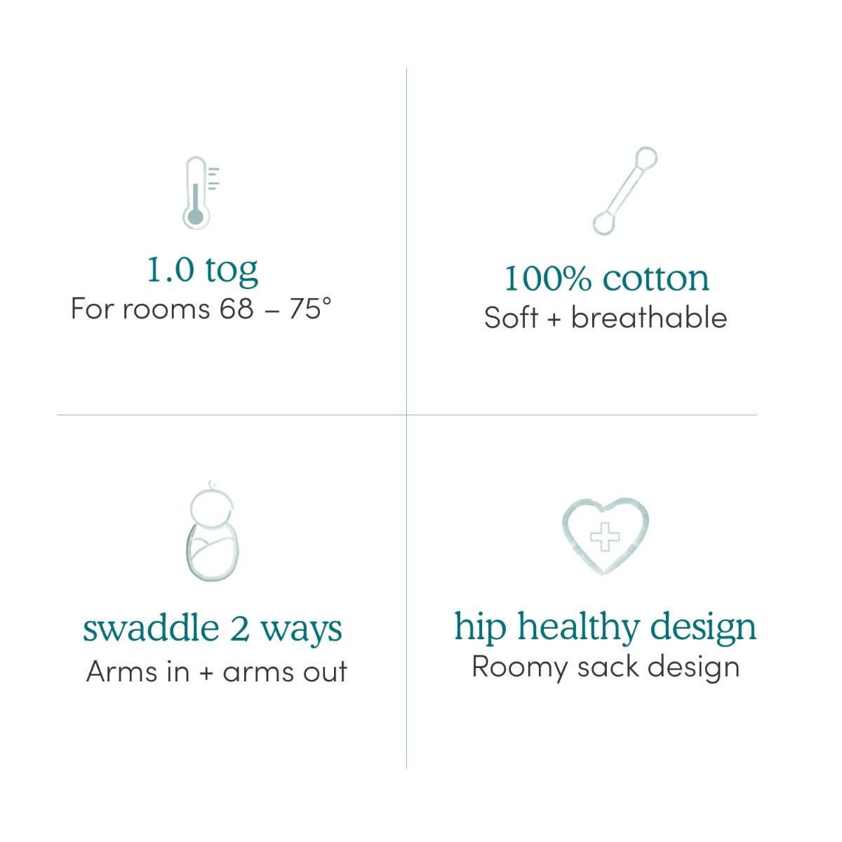 aden-anais-essentials-easy-swaddle-wrap-3-pack-emmaillotage-b-b-ajustable-3-pack image 4