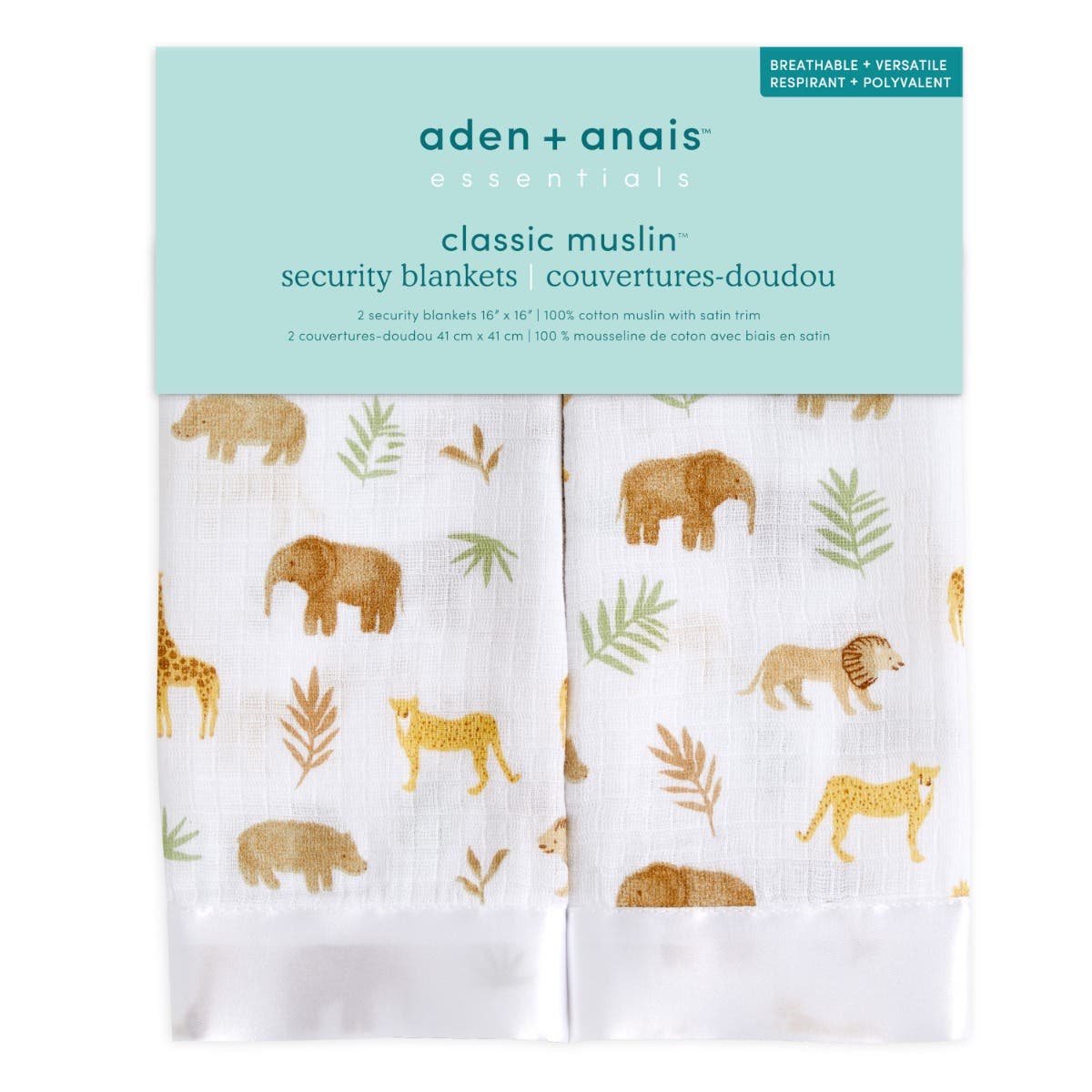 aden-anais-essentials-doudous-s-curit-mousseline-de-coton-100-bordure-satin-2-pa image 3