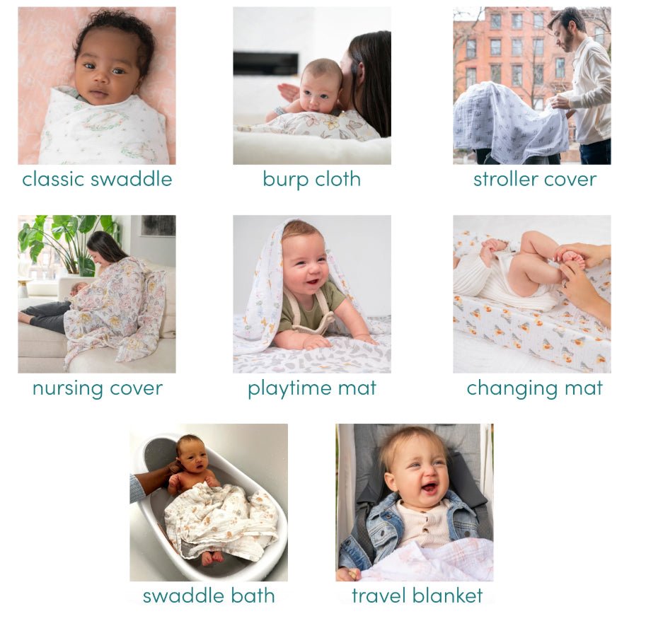 aden-anais-disney-essentials-cotton-muslin-swaddle-2-pack-langes-emmaillotage-mo image 7